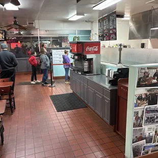 Counter, partial menu