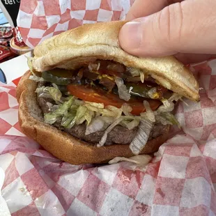 Single Classic Burger