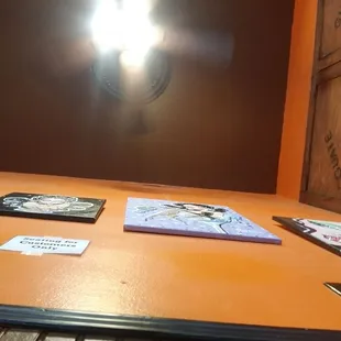 My favorite color graces the walls