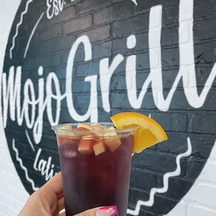 In House-made sangria