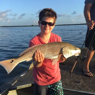 Great day fishing with JC he was a great guide and kids had a blast.