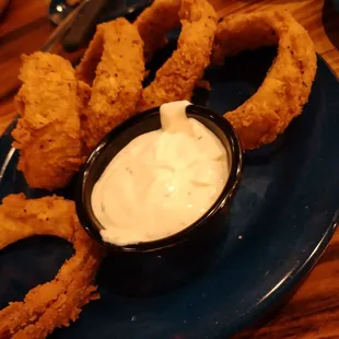 Onion rings, half order