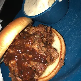 Mashed Potatoes W/ Gravy