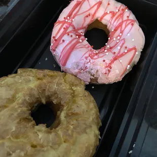 Valentine's funfetti and lemon poppyseed