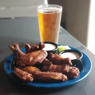 Pit Smoked Chicken Wings