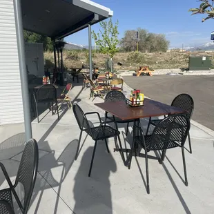 Outdoor seating