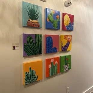 Very cool artwork throughout
