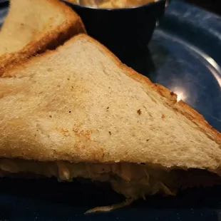 BBQ Ruben. 
 Could use some more toasting.