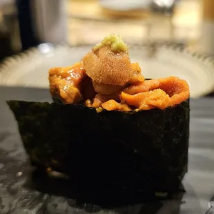 Hokkaido uni (ice cream of the sea) imported from Japan