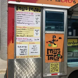 Mojo menu