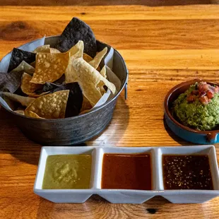 Chips, salsa &amp; guac