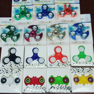 New fidget spinners 12$