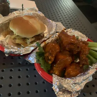 Turkey Ranchero Burger &amp; Wings