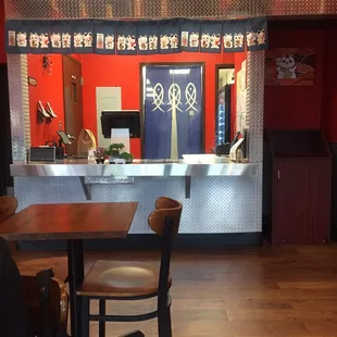 Order at counter