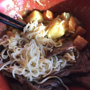 Ramen with no broth
