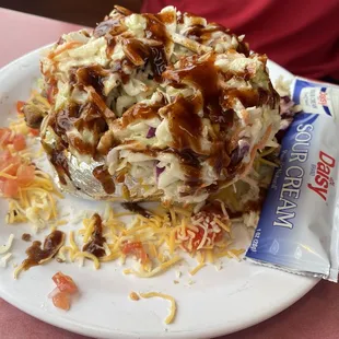 Loaded baked potato