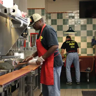 Our Staff will cook and do the dishes for you!