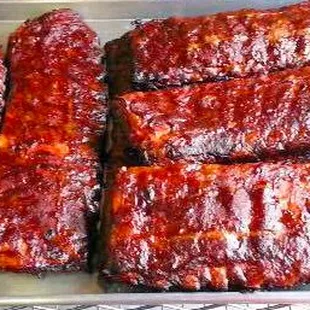 Barbecue Ribs at MoJo's BBQ &amp; Grill in Fulton MO