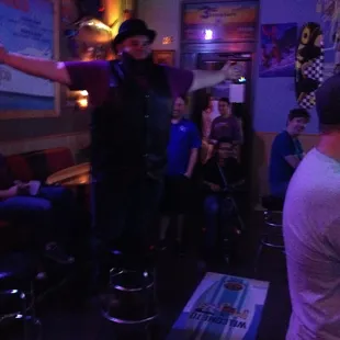 Mojo's Juke Box always creates an entertaining atmosphere.