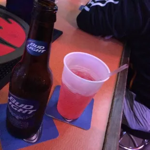 $1.50 Bud Lt &amp; $3 e-drinks