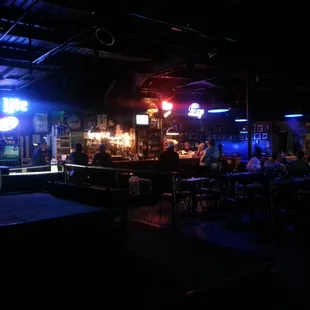 people sitting at the bar