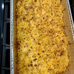 Baked jalapeño bacon mac &amp; cheese