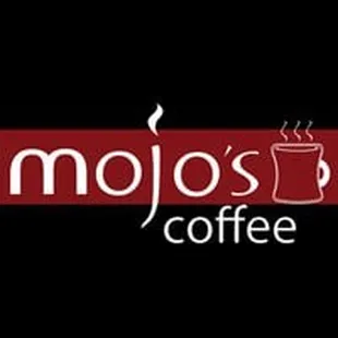 the logo for mojos coffee