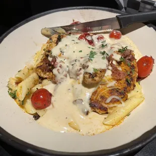 Chicken Santana with Pená