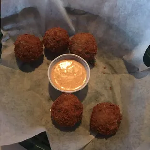 Boudin Balls - these are EIGHT dollars