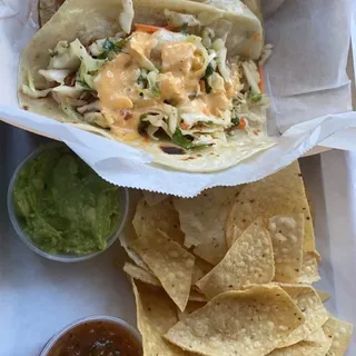 2 Tacos Plus Chips Combo