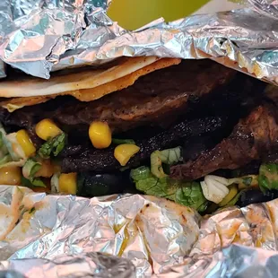 Steak taco