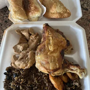 Dry, little flavor, no sauce all for $22