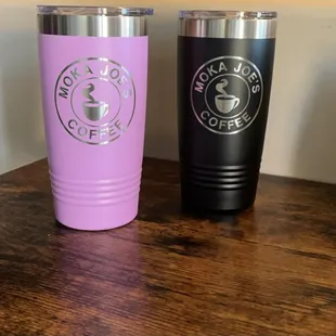 New Custom Tumblers @mokajoescoffee