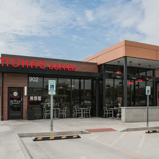 exterior of restaurant