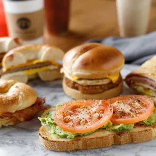food, bagel, bagels
