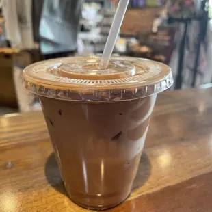 Decaf mocha