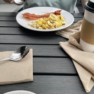Side order Eggs  and Bacon
