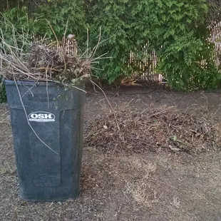 Waited over a week for the management to clean up the lot!!!