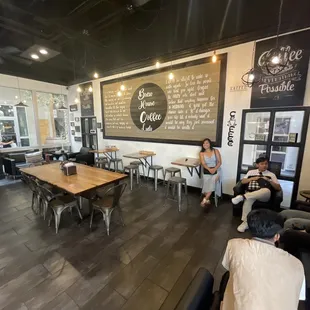 Inside seating
