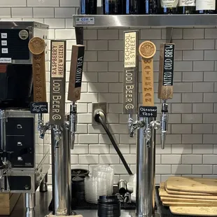 Beer on draft