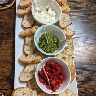 Deconstructed caprese