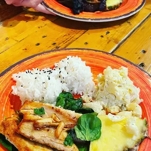 Mahi-mahi plate