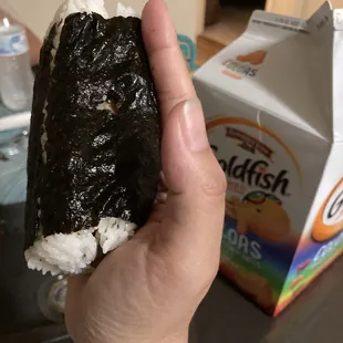 Spam musubi.  It&apos;s massive.