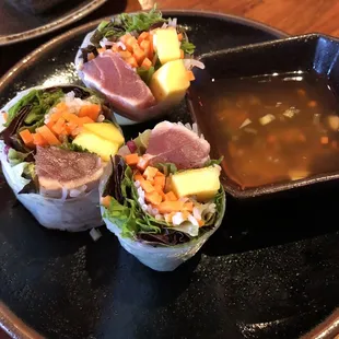 Ahi - Mango Spring Roll