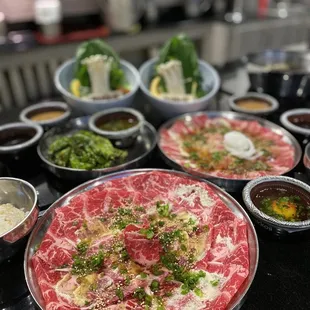 Toro fatty belly and mokkoji cut