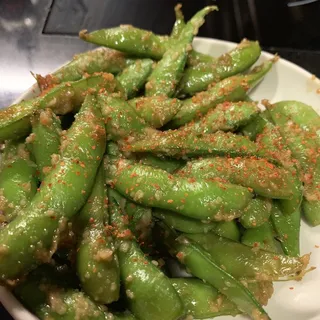Garlic edamame
