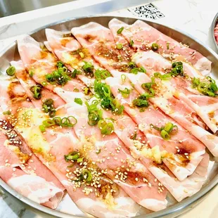 Pork belly - marinated