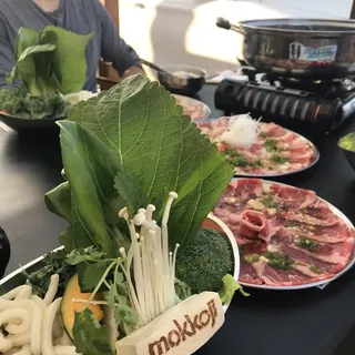 Flat Iron Mokkoji Cut Set