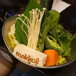 Vegetables - throw it all into your boiling pot!