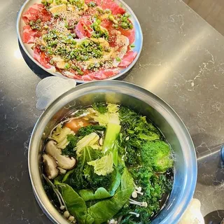 Flat Iron Mokkoji Cut